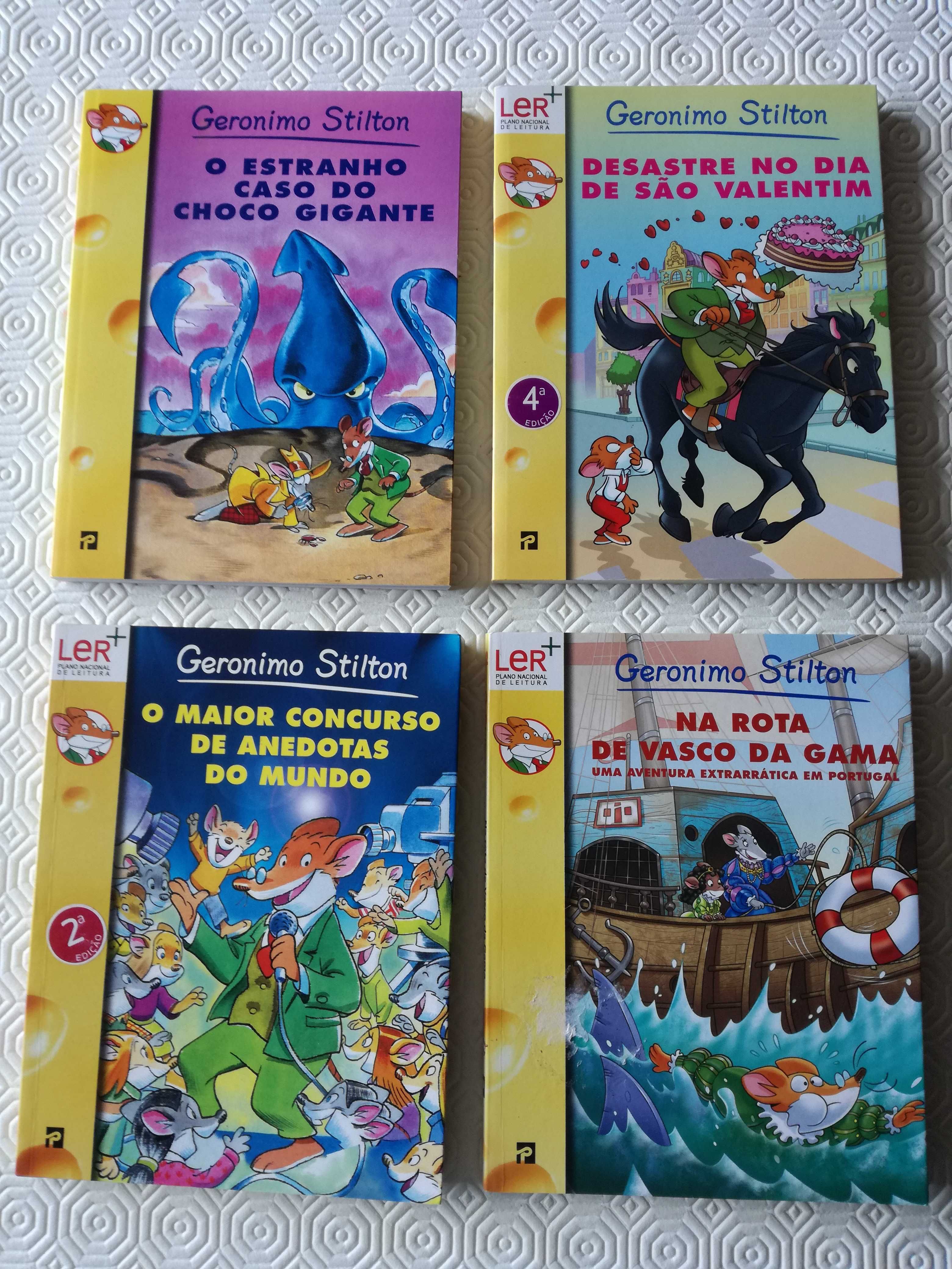 Livros Coleção Gerónimo Stilton e  Tea Stilton