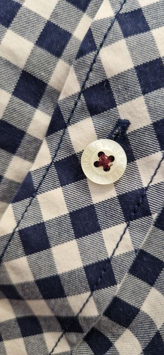 Koszula męska w kratę Slim fit Berkeley rozm. M