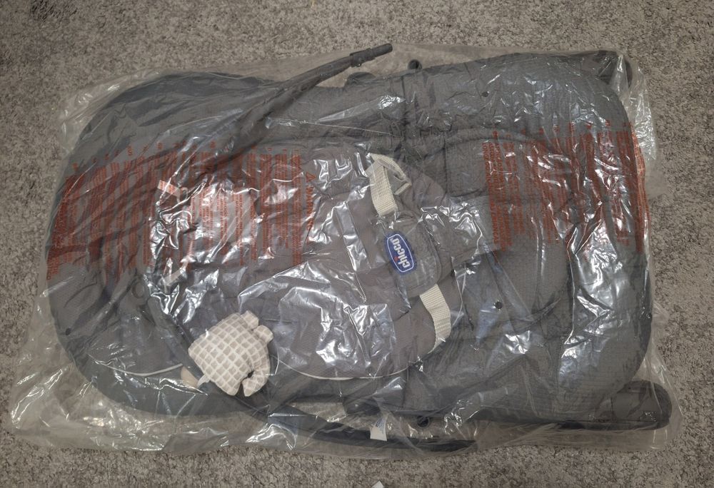 Espreguiçadeira Chicco Hoopla Moon Grey, como nova