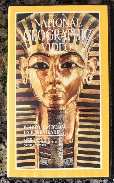 "National Geographic" - 2 cassetes vídeo VHS + poster