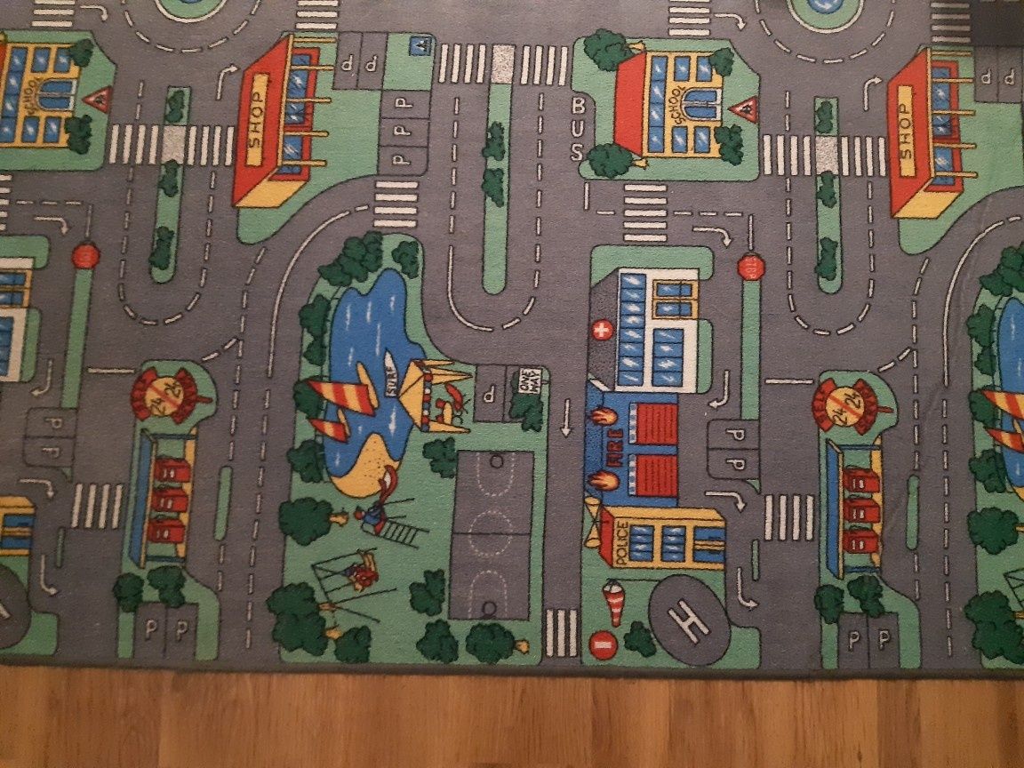 Wykładzina dywanowa dla dziecka, chłopca