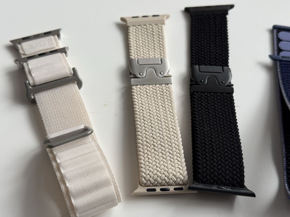 5 Pasków do iWatch Apple pasują do modeli 42, 44, 45, 49mm