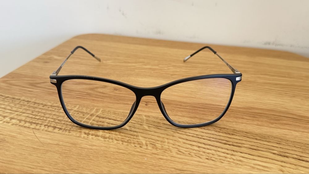 Okulary Marvellens meskie z filtrem światła niebieskiego zerówki nowe