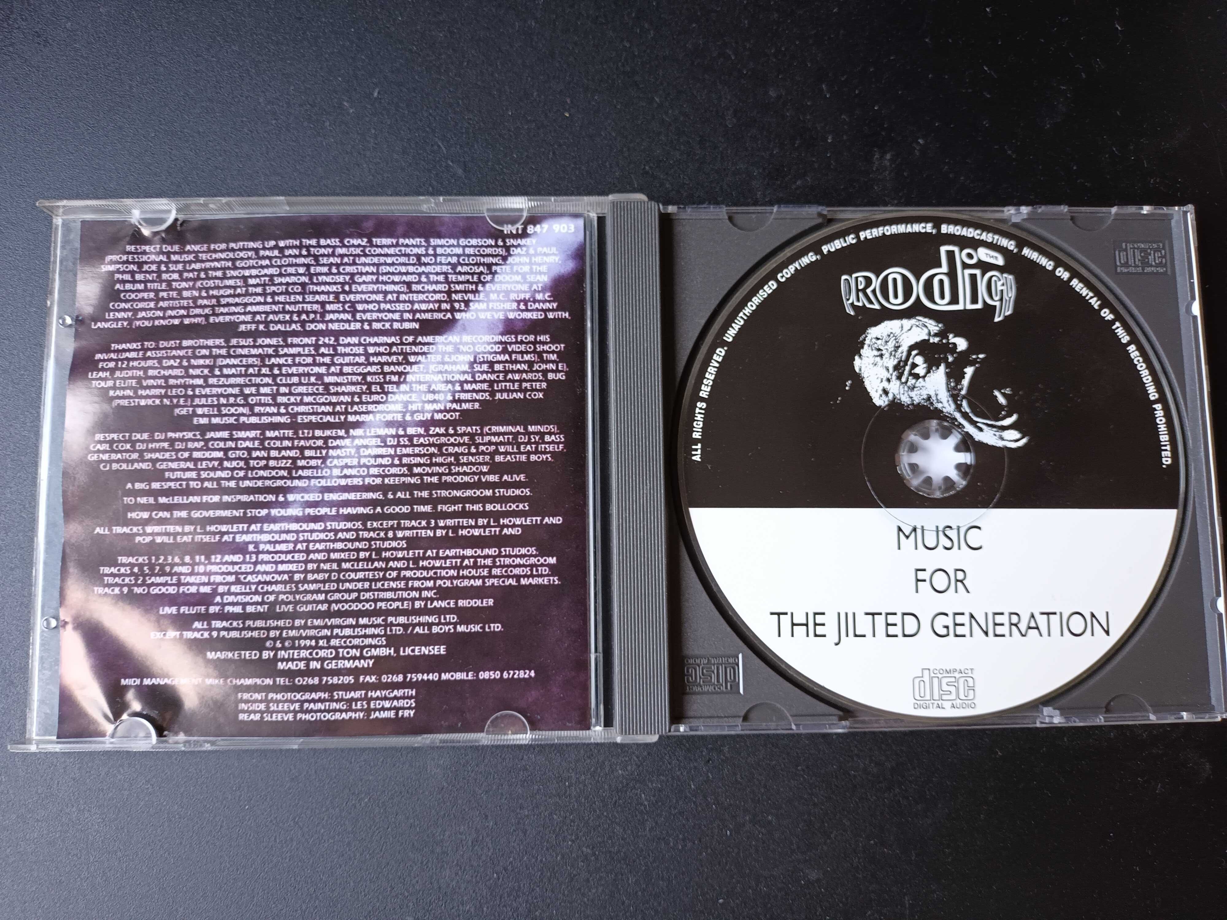 The Prodigy - Music for the Jilted Generation (1994)