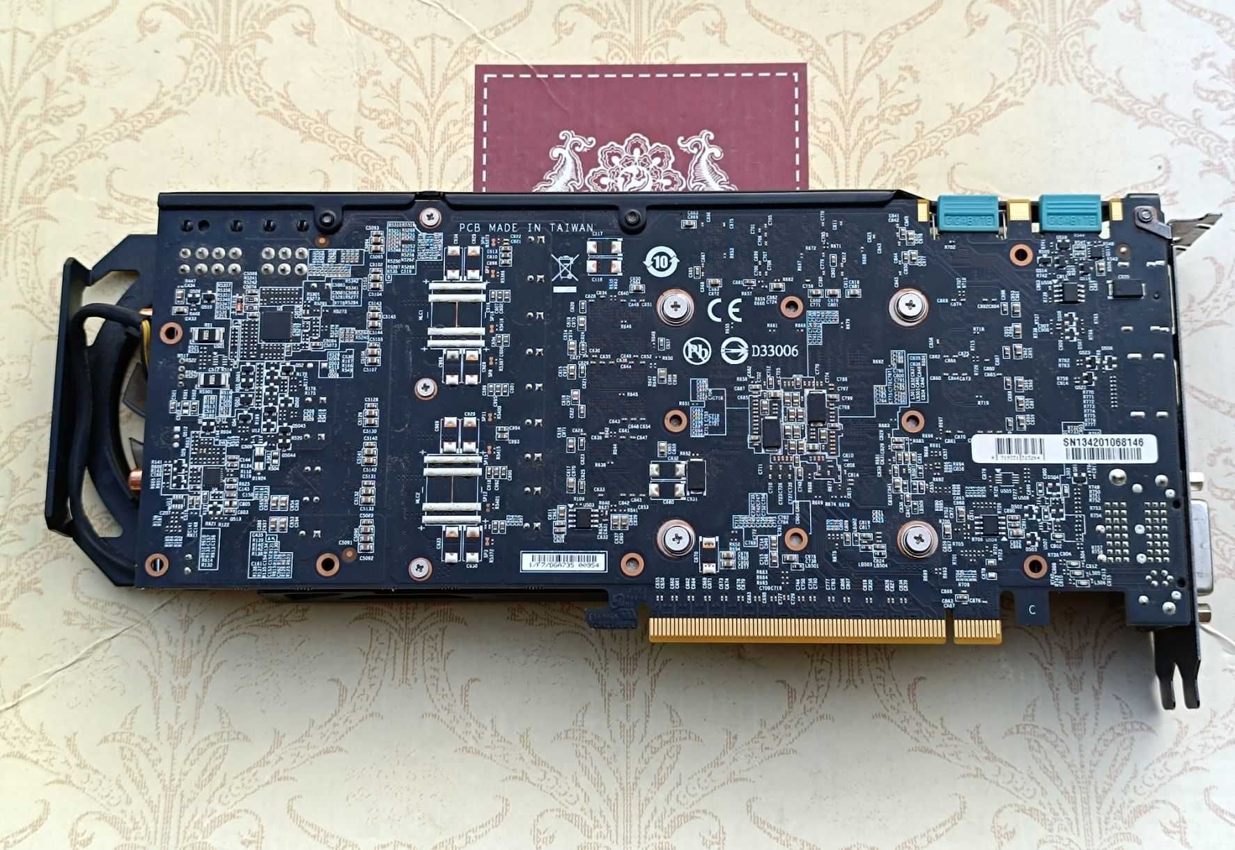 Відеокарта nvidia GTX 760 2Gb,256 bit,dvi,hdmi,dp