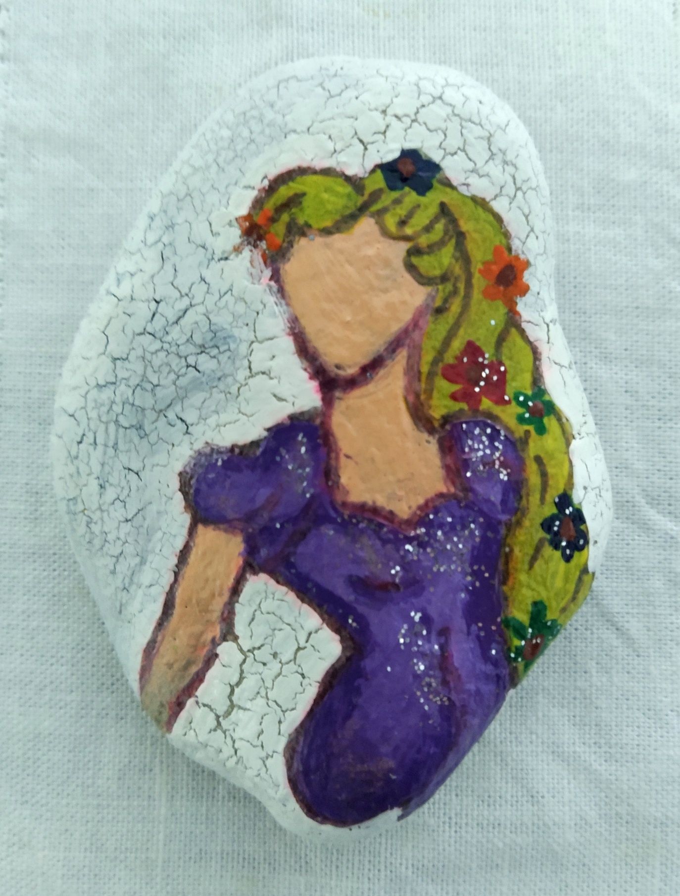 Pisa-papéis Artesanal Princesas da Disney