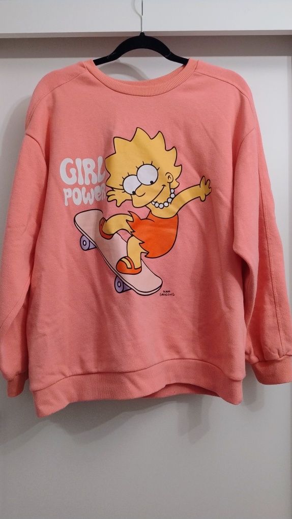 The Simpsons Simpson Simpsonowie różowa bluza rozm. 42