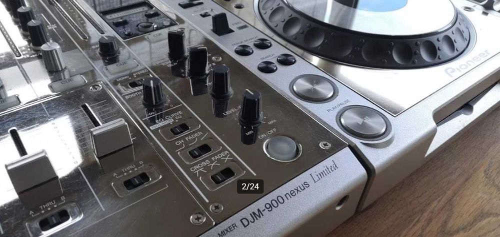 Pioneer CDJ 2000 Nexus DJM 900 RMX 1000 Platinum limited edition GWARA