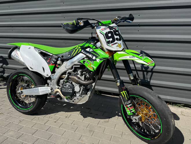 Kawasaki kx450f motard