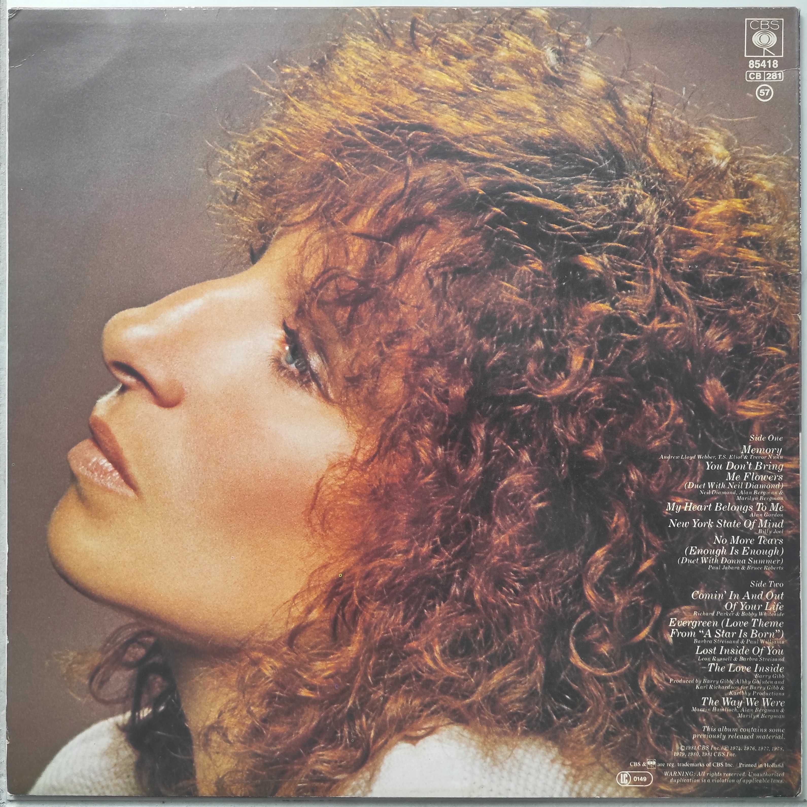 Płyta winylowa  Barbra Streisand – Memories