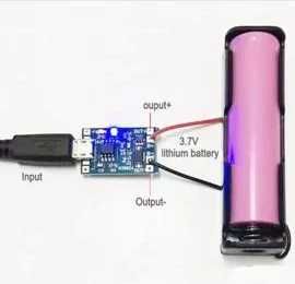 TP4056 TYPE-C модуль зарядки с защитой Li-ion/Po аккумулятор/плата