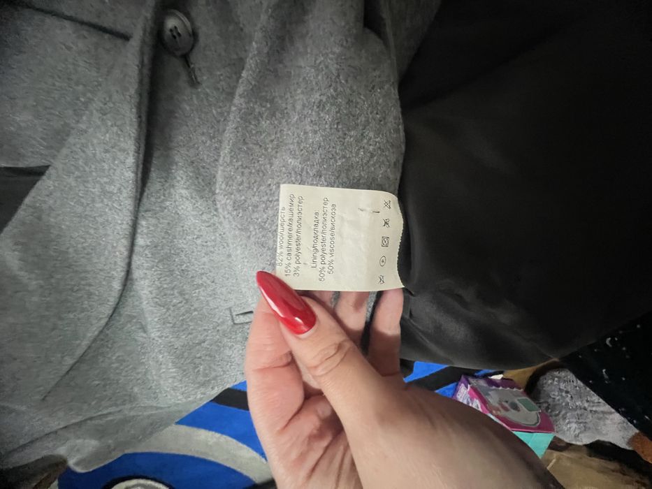 Пальто шерстяне,розмір С