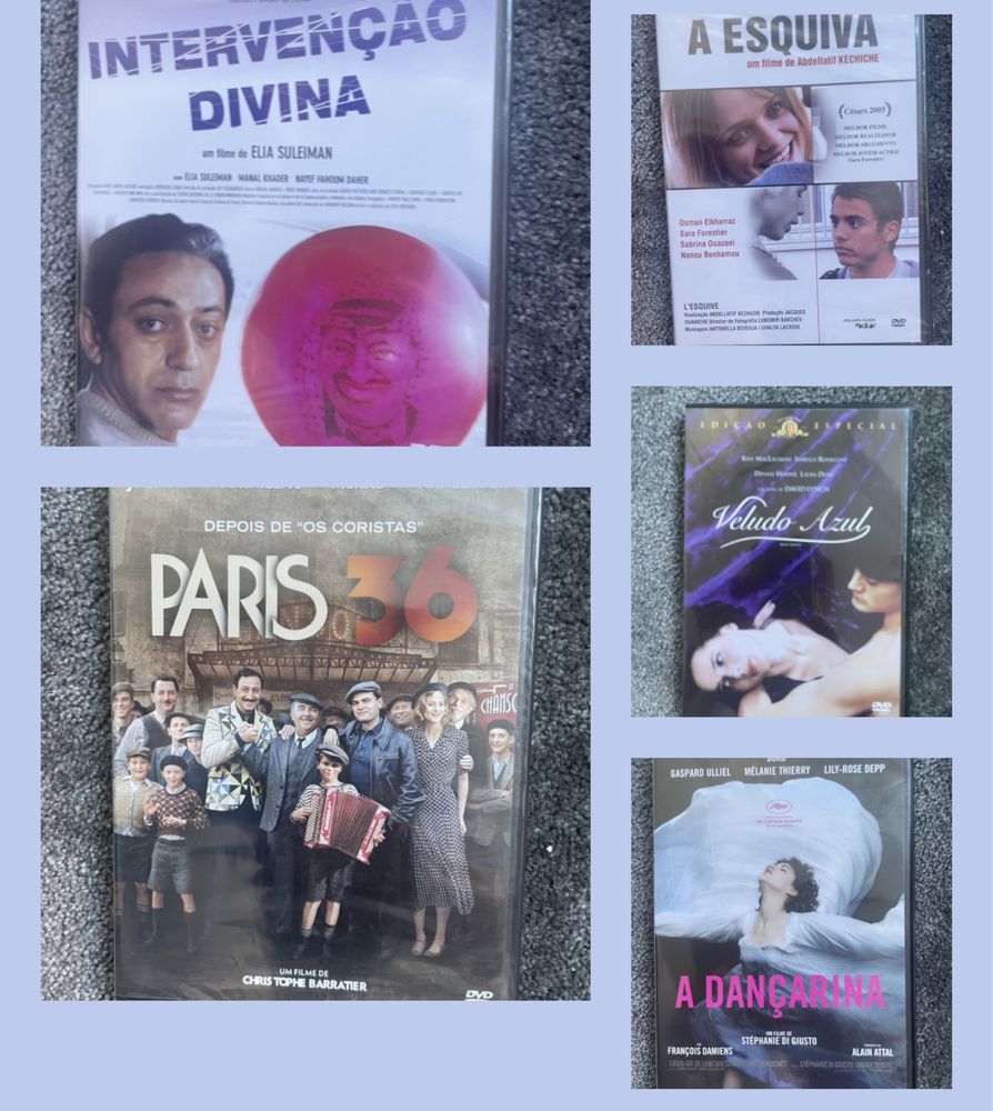 DVDs Raros e de animação