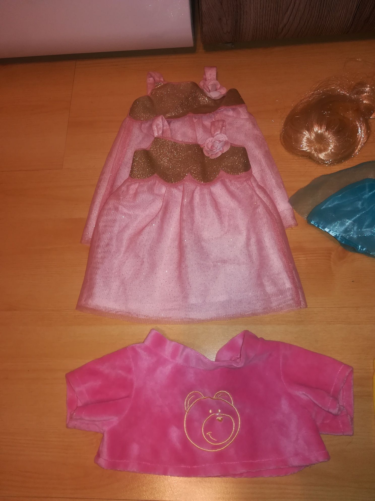 Ubranka dla lalek, strój Elsy dla lalki, sukienki