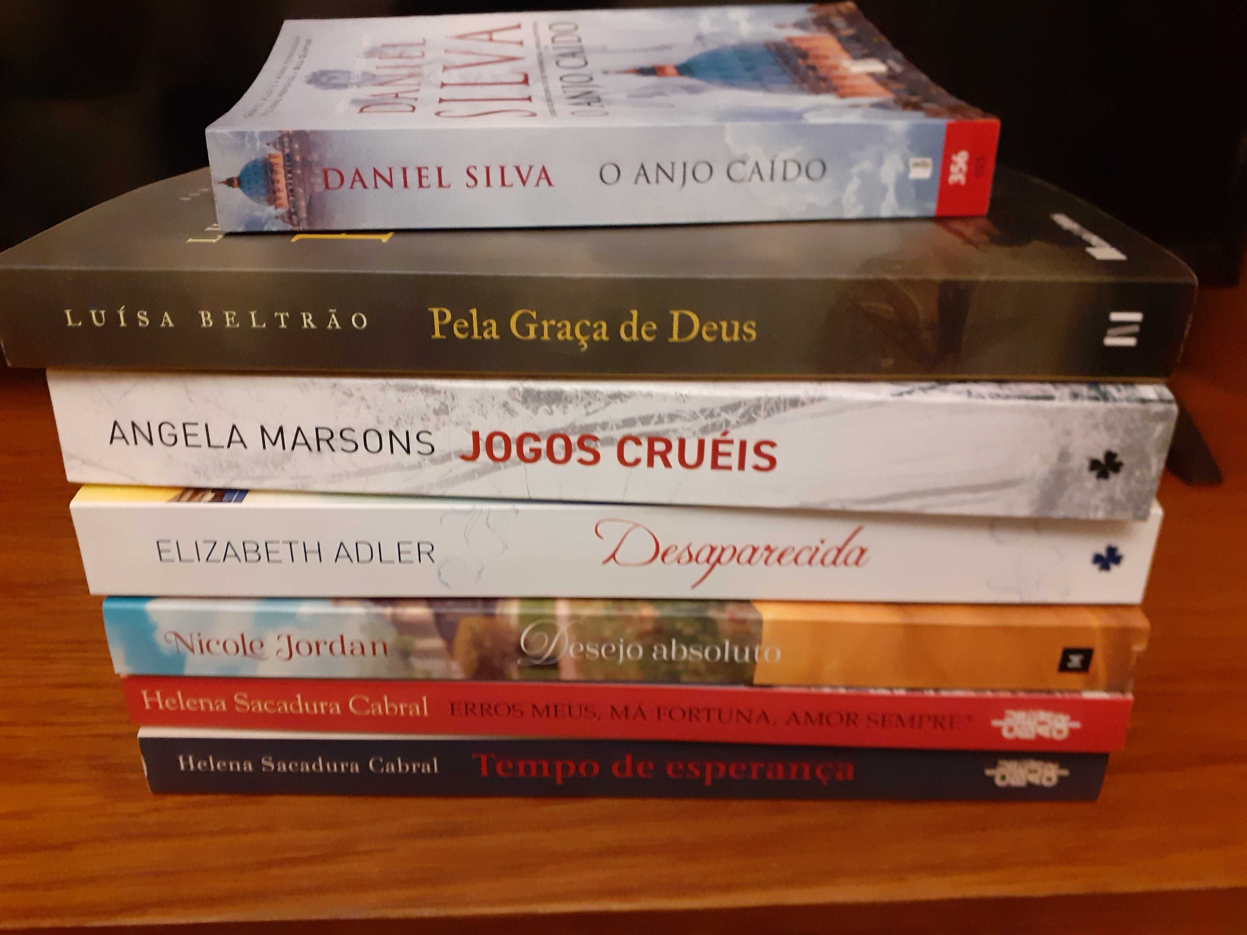 Conjunto de 7 livros novos variados