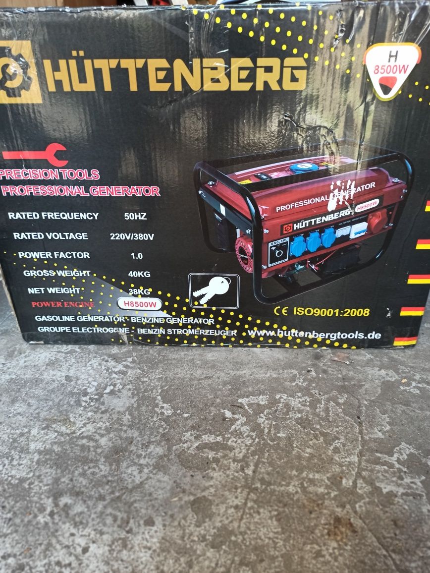 Генератор huttenberg H8500w