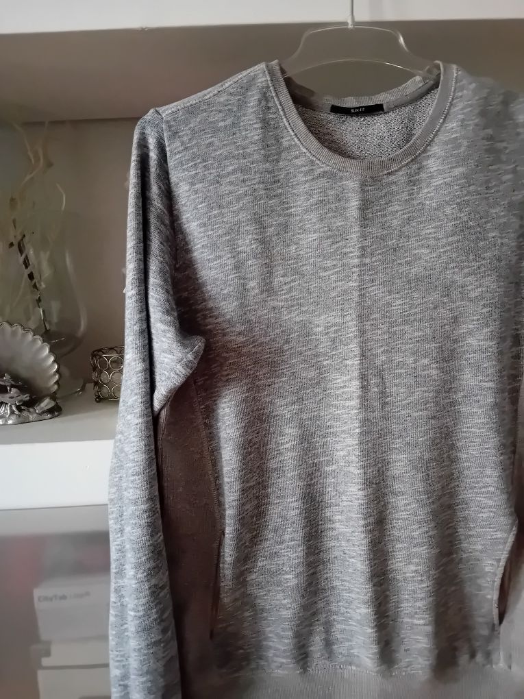Bluza szara męska młodzieżowa M