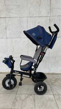 Triciclo Evolutivo Kinderkraft Aveo 9M+, Azul