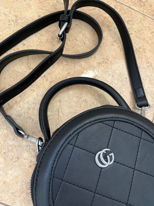 Жіноча сумка, женская сумка, шкіряна сумка, чорна сумка, брендова