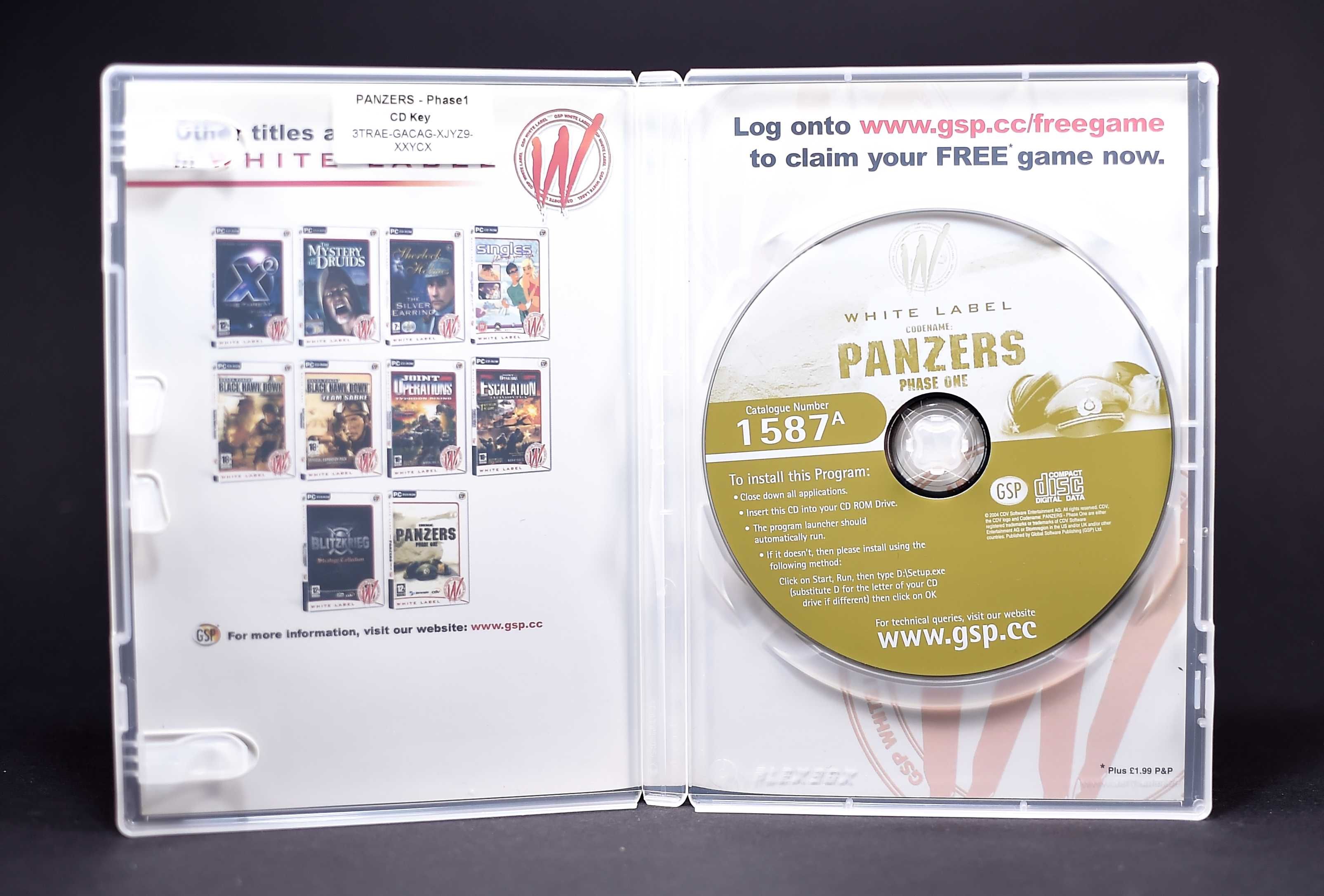 PC # Codename Panzers Phase One