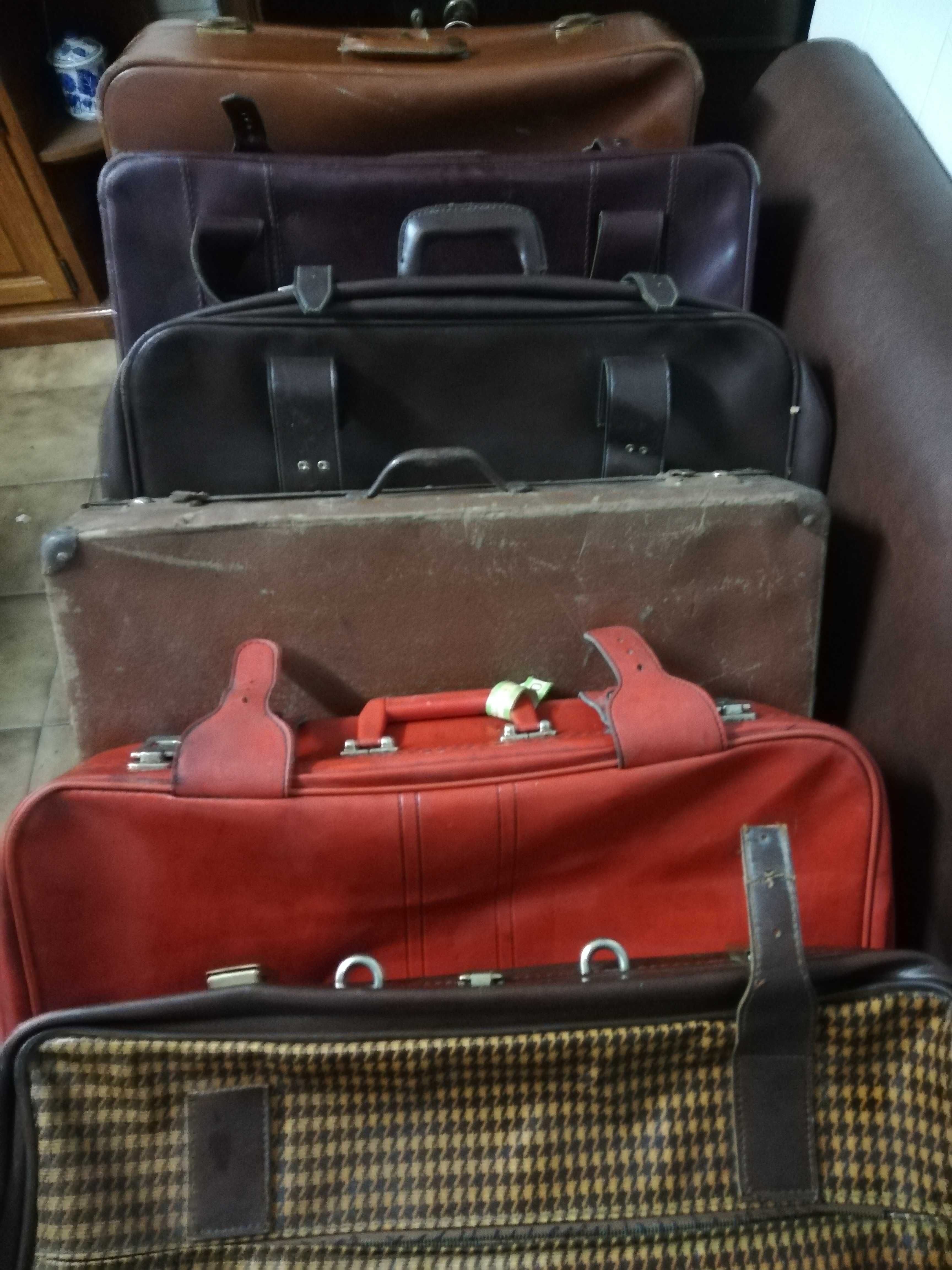 Mala de viagem antiga rara