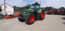 Fendt 718 Vario  Przedni TUZ, amortyzacja osi i kabiny