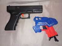 Пистолет Glock Nerf бластер Nerf Zombie Strike FlipFury Blaster
