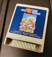 ATARI XL/XE Video Game Cartridge z grą FOOD FIGHT w Idealnym Stanie