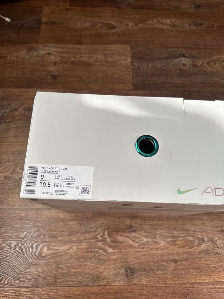 КРОССОВКИ NIKE ADAPT BB 2.0 white BQ5397-101