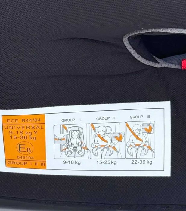 Дитяче автокрісло бустер універсальне joy 9-36 кг автокресло