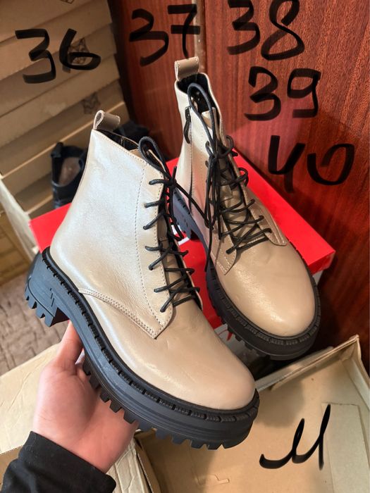 Черевики з натуральної шкіри за  850 грн