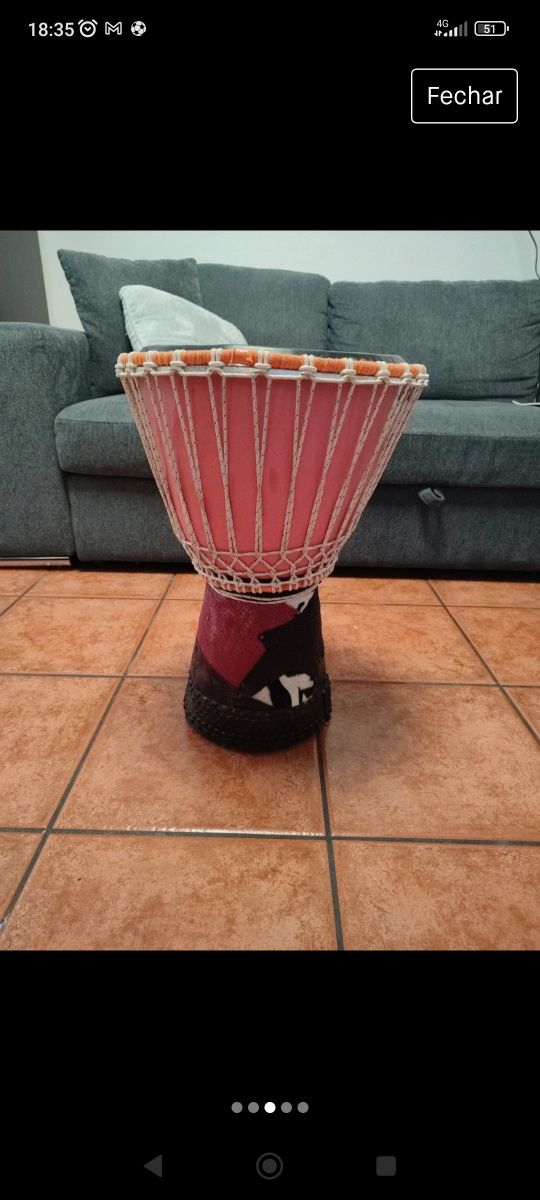 Instrumento musical Jambé, batuque, tambor