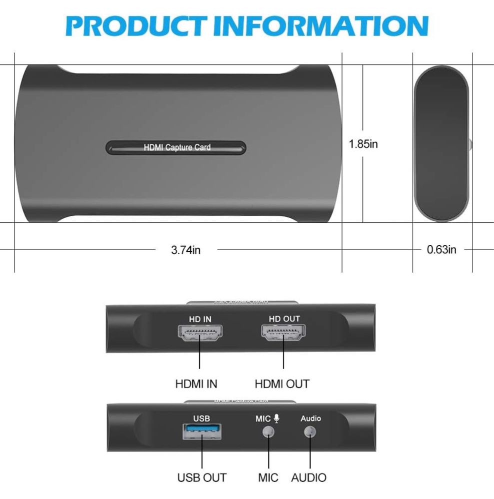 Karta przechwytywania wideo, HDMI Acquisition Box