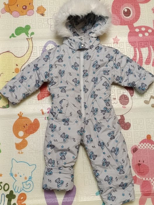 Зимний комбинезон, 12-30 мес
