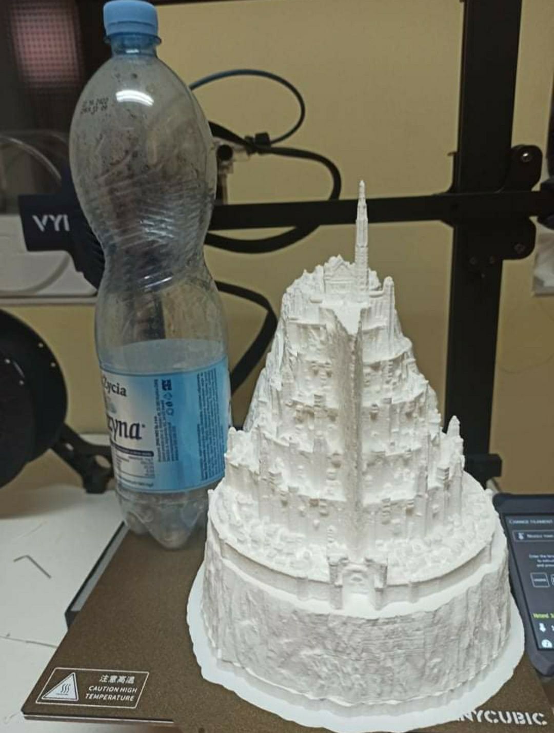 Minas Tirith władca pierścieni LotR lampka prezent duża - 24cm