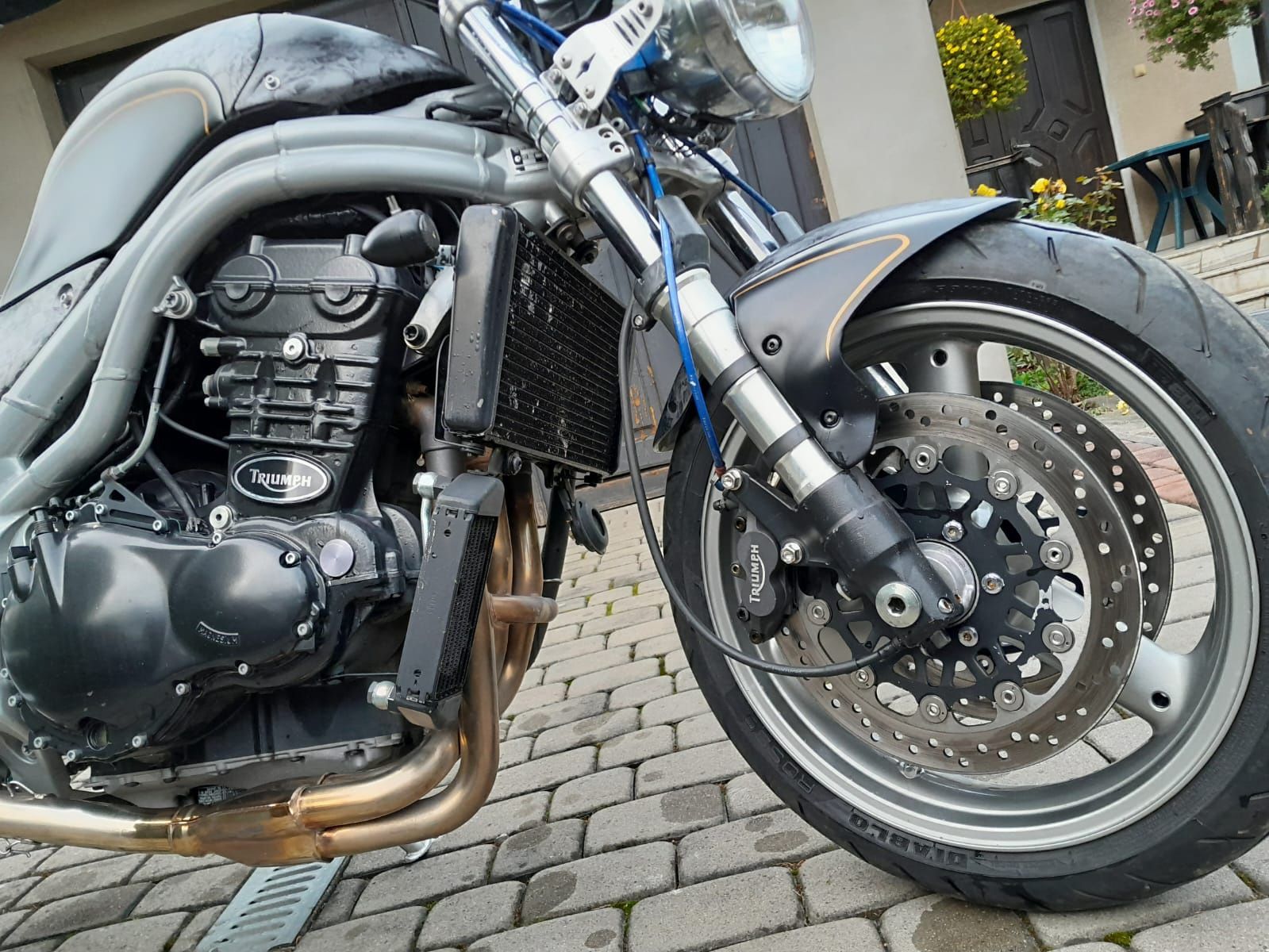 Triumph speed triple 955i zawieszenie ohlins