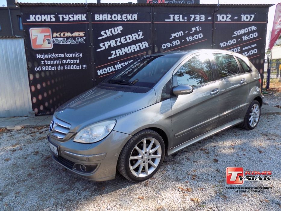 Mercedes-Benz Klasa B !! BIAŁOŁĘKA !! 2.0 Diesel, (109 km), 2005r. produkcji ! KOMIS TYSIAK