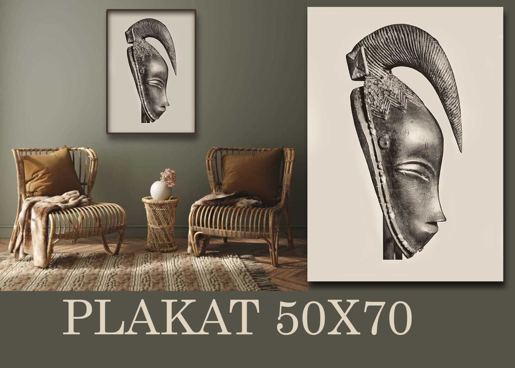 plakat afrykański 50x70