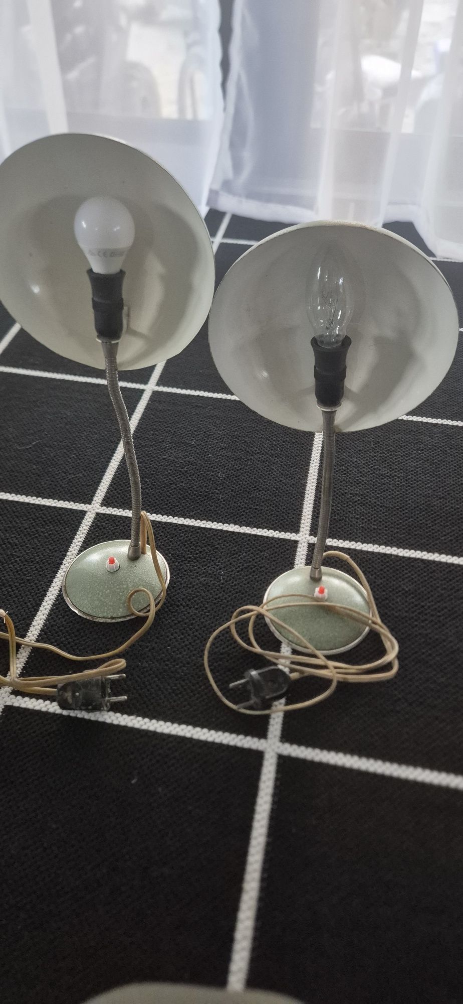 Lampka nocna polam grzybek x2 i muchomorek prl retro