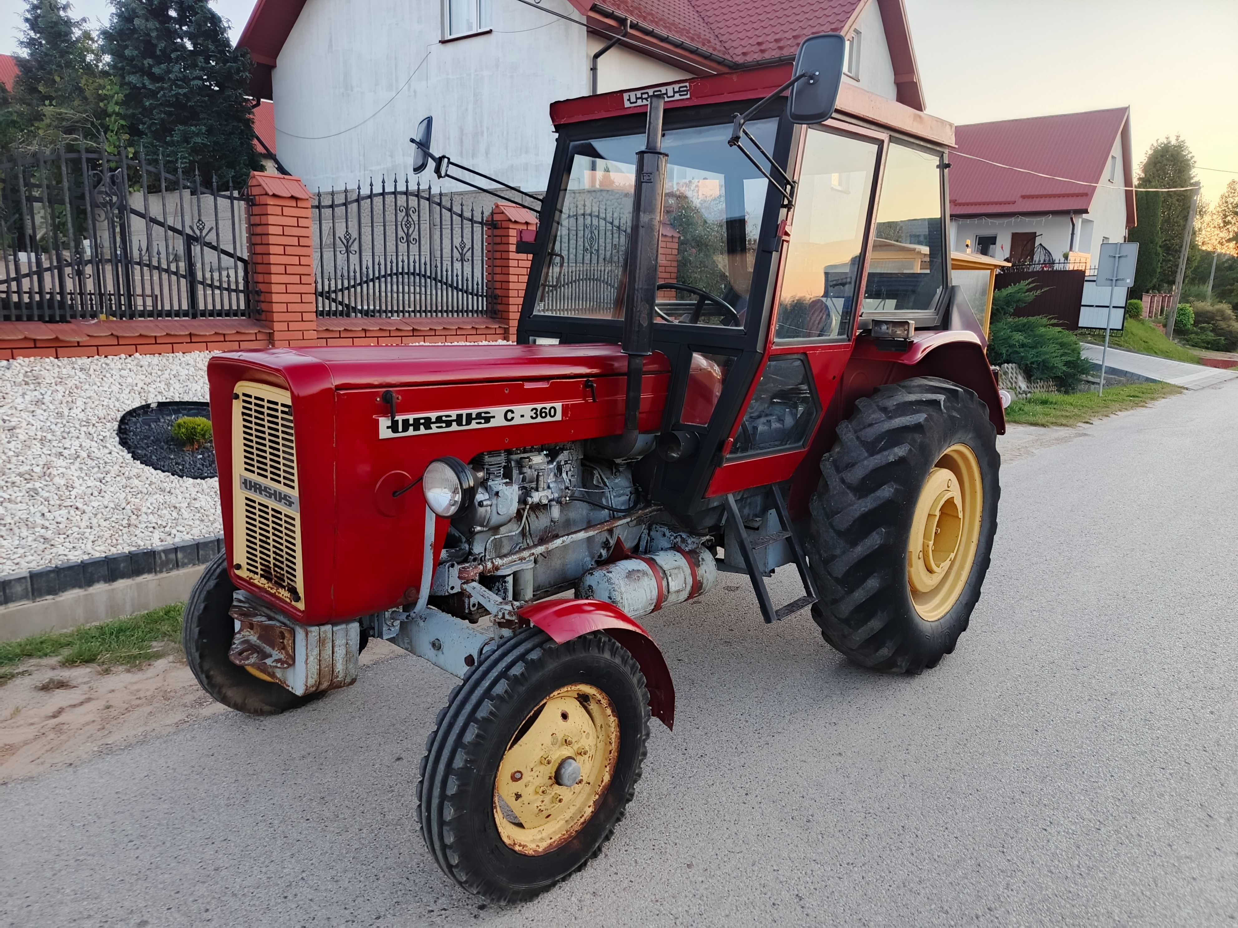 Ursus C-360 80r. Zarejestrowany