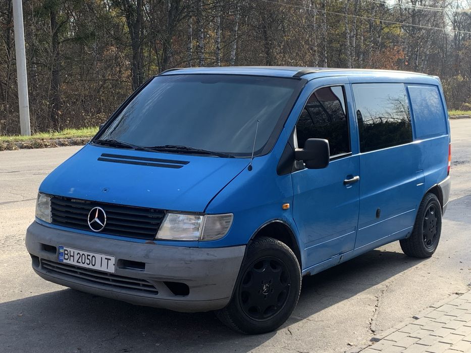 mercedes vito 2л газ бензин груз пасс