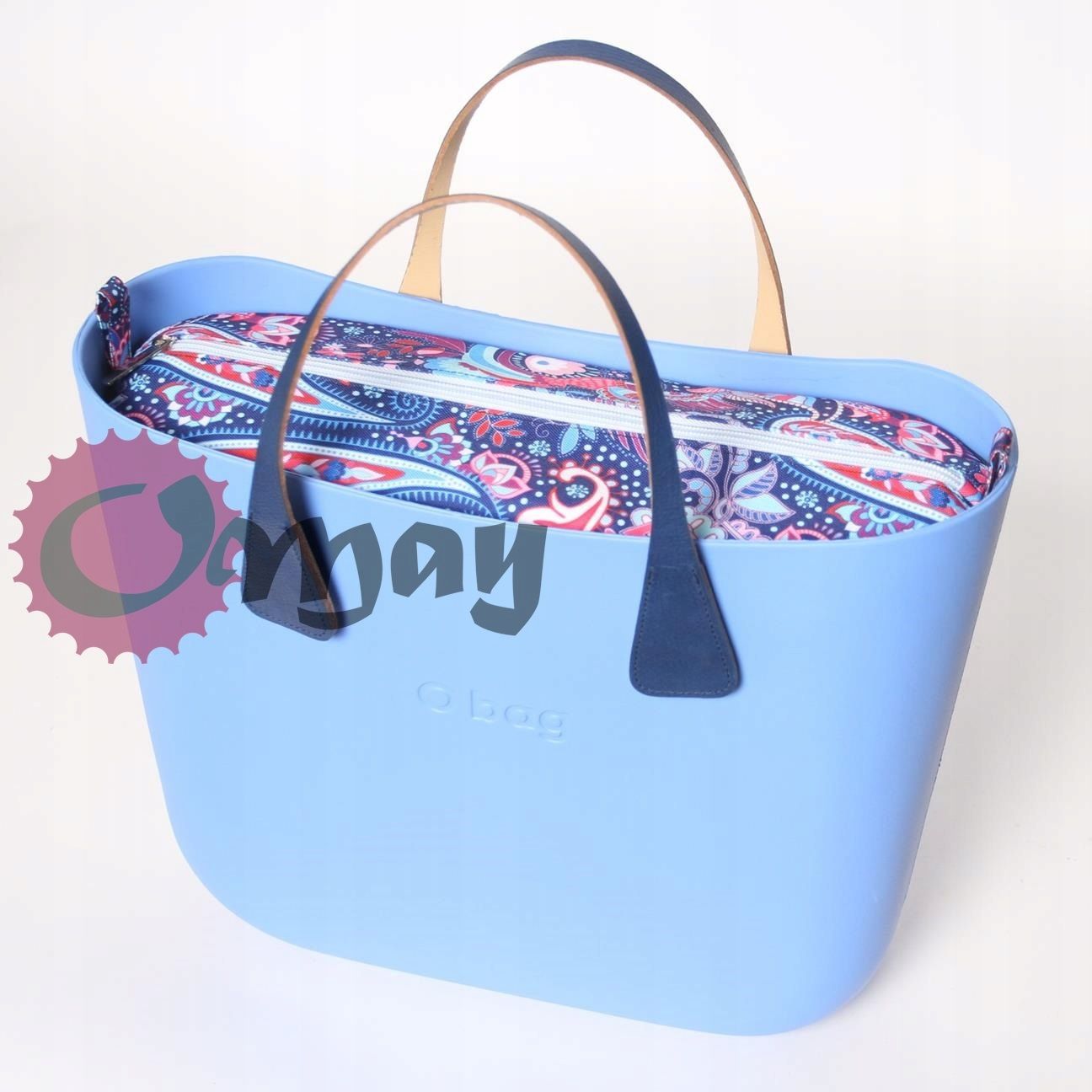 organizer OBAG STANDARD +OPASKA orient błękit 2 kieszenie wkład OMAY