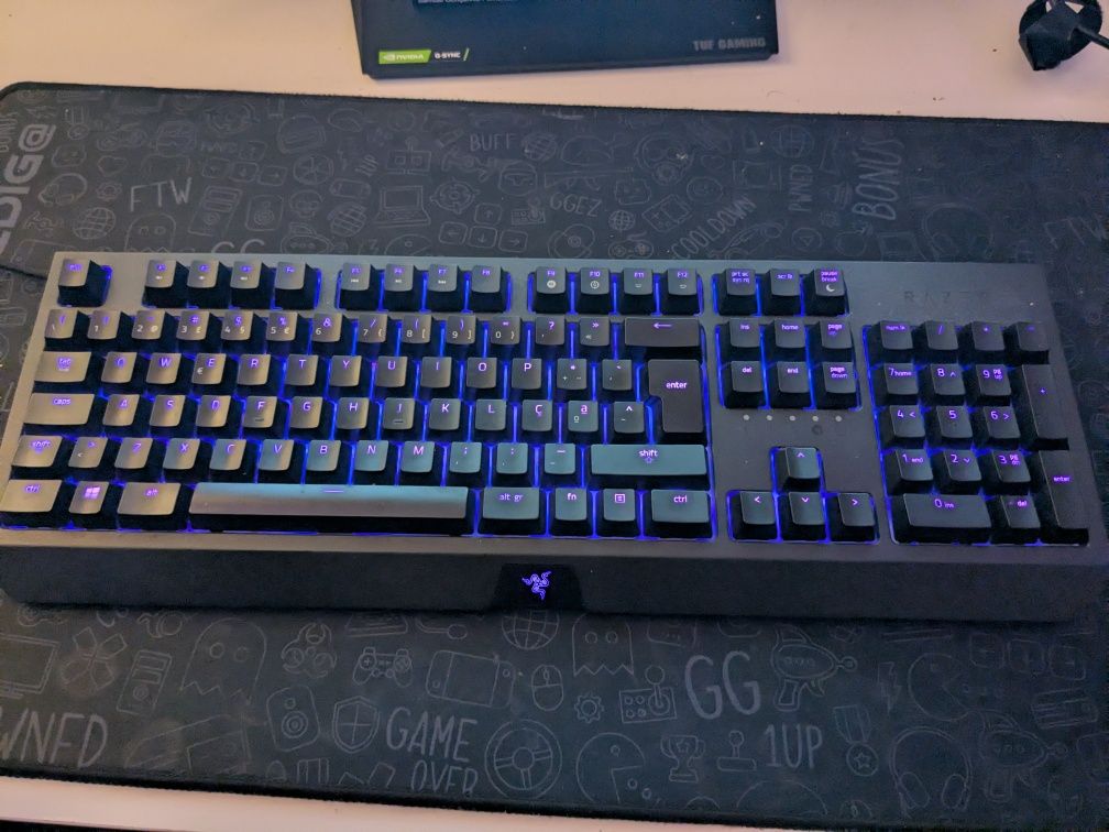 Teclado Mecânico Razer Blackwidow - Switches Green/Verde