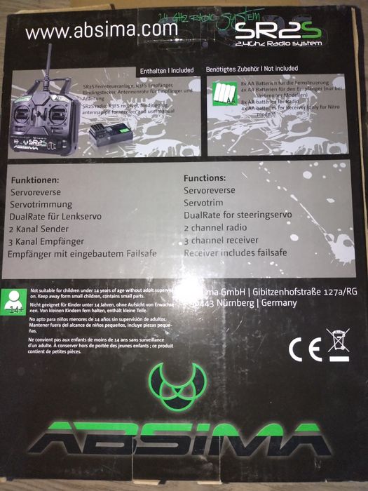 Pilot zdalnego sterowania SR2S