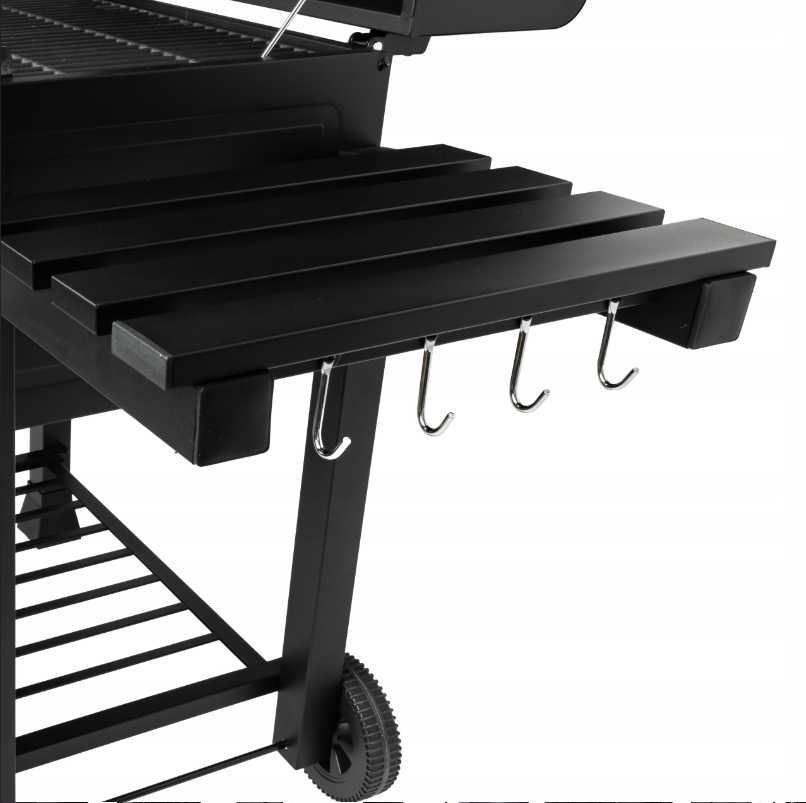 Grill węglowy, ogrodowy Rino Velio HESTIA (ruszt żeliwny)
