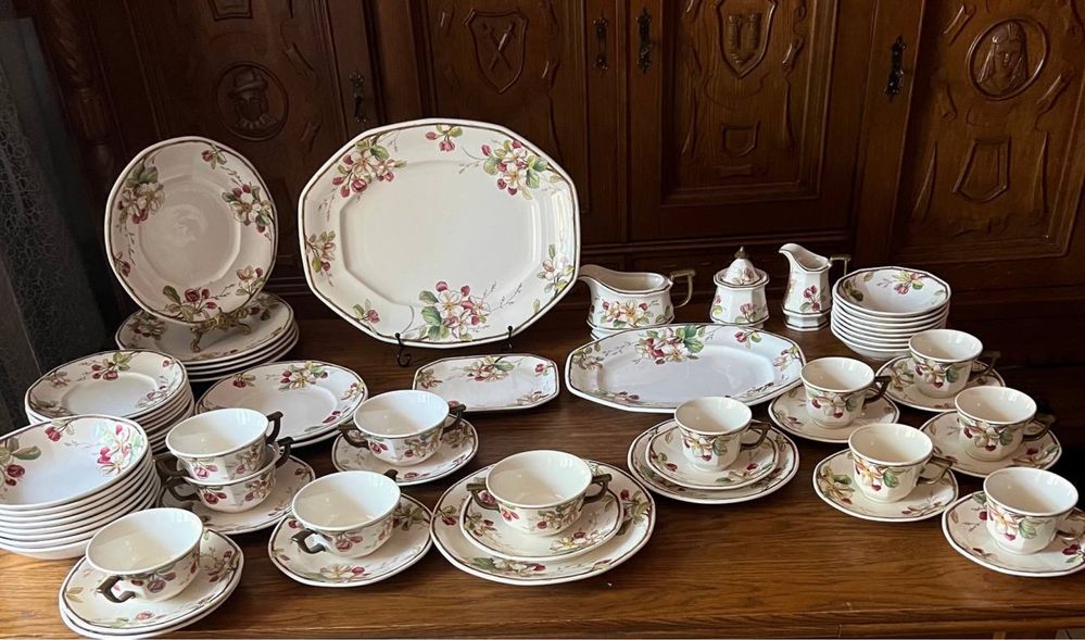 Villeroy&Boch Portobello.Вишуканий квітковий сервіз
