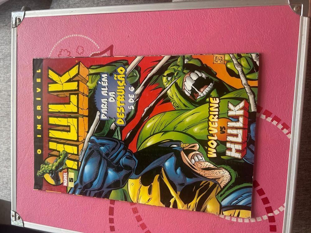Livros hulk bd como novas