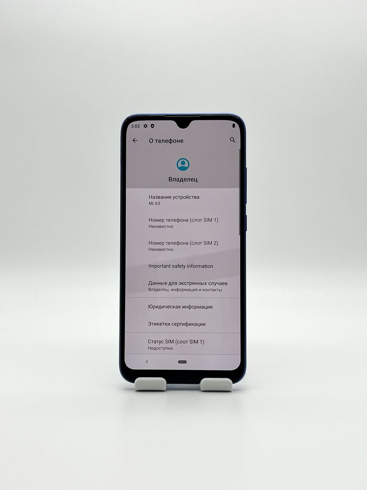 ХОРОШЕЕ состояние! Xiaomi Mi A3 4/64 Gb (сяоми редми)