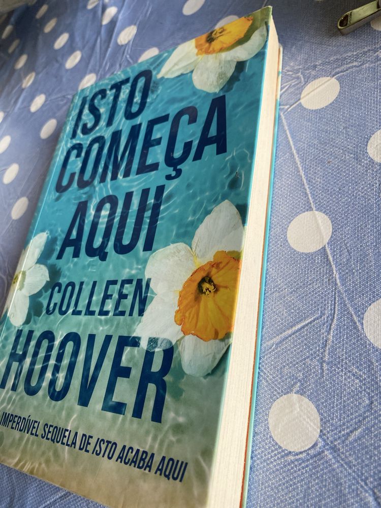Livro “ Isto comeca aqui “ Colleen Hoover