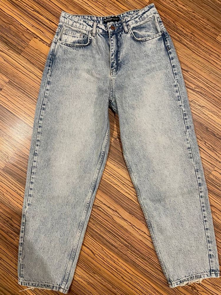 Джинси baggy блакитні